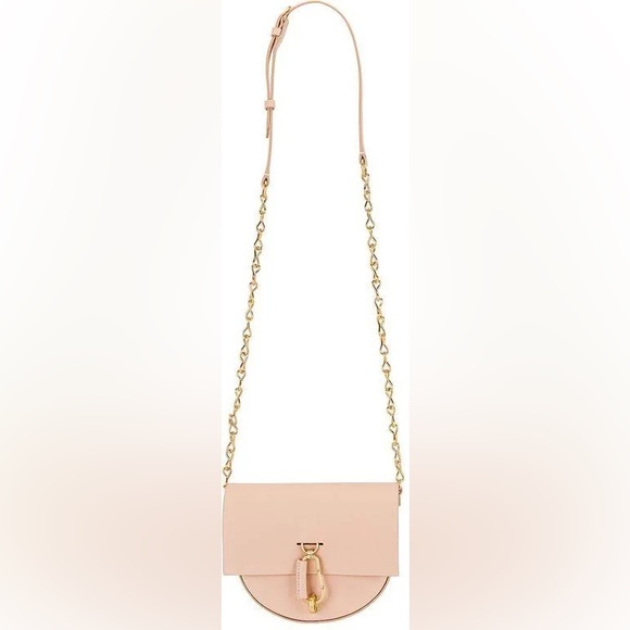 ZAC Zac Posen Belay Mini Leather Saddle Crossbody Bag - Picture 3 of 9